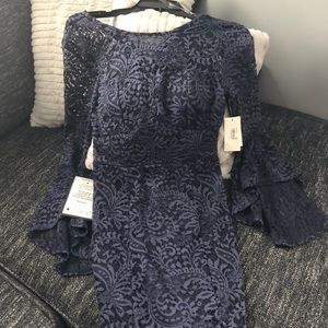 Navy blue dress